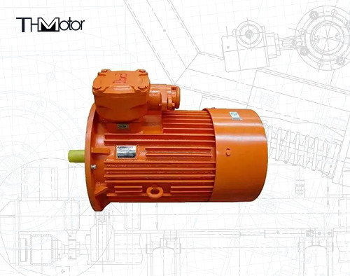 Moteur électrique ignifuge 380-440V IMB3 -15°C à 40°C Température ambiante 200 kW