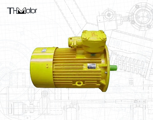 Moteur électrique ignifuge 380-440V IMB3 -15°C à 40°C Température ambiante 200 kW