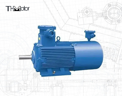 IC411 Moteur électrique ignifuge IP55 Classe de protection ≤ 70 dB Niveau sonore