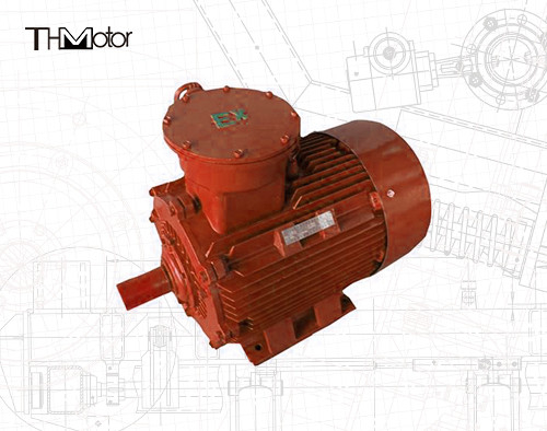 Moteur anti-explosion de régulation de vitesse VVVF IP55 classe de protection 380-440 V