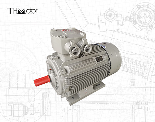 Moteur électrique antidéflagrant asynchrone IP44 IP54 IP55 de fan de ventilateur de YBF