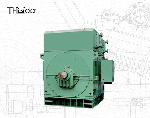 Moteur asynchrone triphasé de moteur électrique à C.A. de YKS 560KW 10000V 495rpm
