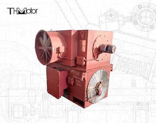Moteur synchrone triphasé IP44 de rotor à enroulement d'induction de 6KV 10KV