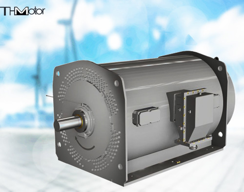 2200kw a fabriqué le haut moteur à induction en acier de rotor à enroulement de couple B3 V1