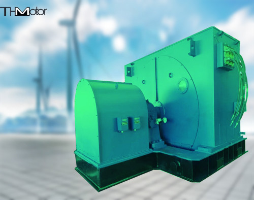 2200kw a fabriqué le haut moteur à induction en acier de rotor à enroulement de couple B3 V1