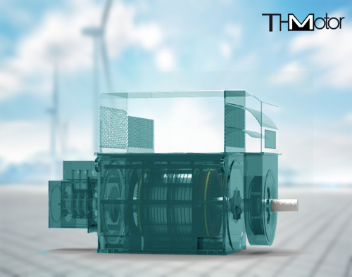 Moteur à induction à rotor de blessure de laminoir du CEI gigaoctet 6000kw