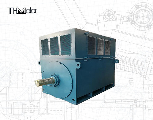 YPKK 900kw Moteur électrique asynchrone à trois phases haute tension 8p10p 12p