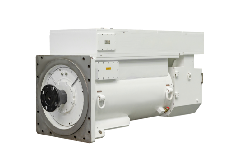 Permanent magnet synchronous VFD integrated motor with 200-1600kW power range IP66 protection and Ex db explosion proof