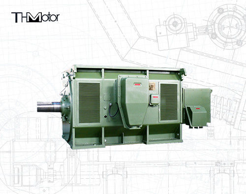 Moteur de cage asynchrone à haute tension à trois phases de 400 kW à 6000 kW YKS