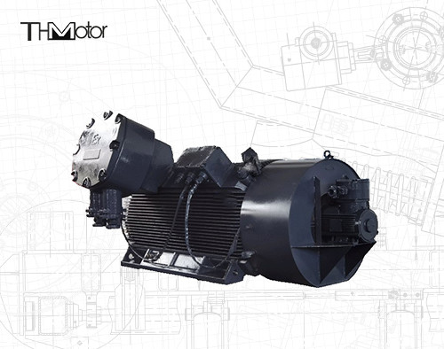 YBBP Moteur électrique ignifuge à haute tension H560 VFD à fréquence variable