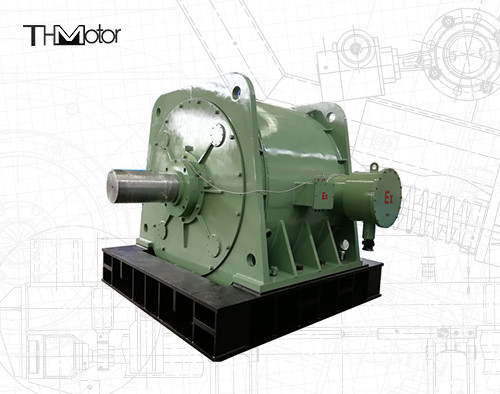 CEI gigaoctet du moteur synchrone 300r/Min d'usine sidérurgique de ventilateur de souffle du T2 4000KW le grand