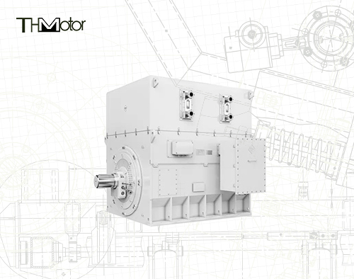 YKK500 745 tr/min CEI 355-630 Moteur asynchrone triphasé haute tension à cage d'écureuil IC611 IP55
