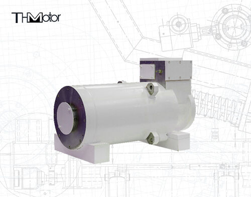 Moteur asynchrone triphasé de 1000 kW avec refroidissement IC37W et protection IP56 pour applications de haveuse